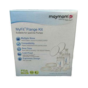 Maymom MyFit Flange Kit Compatible w/SpeCtra Pumps Leak Proof 24mm Multiple Size